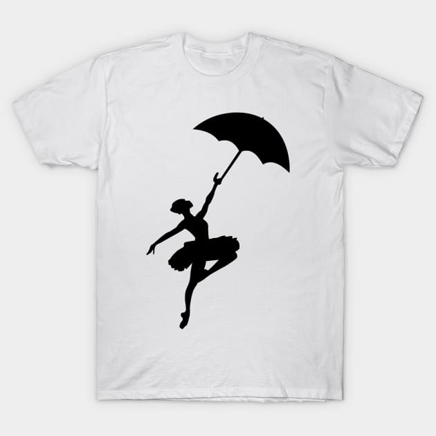 Funny ballerina ballet dancer T-Shirt by IDesign23